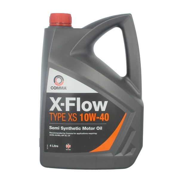 COMMA X-FLOW XS 10W40 SEMI. 4L