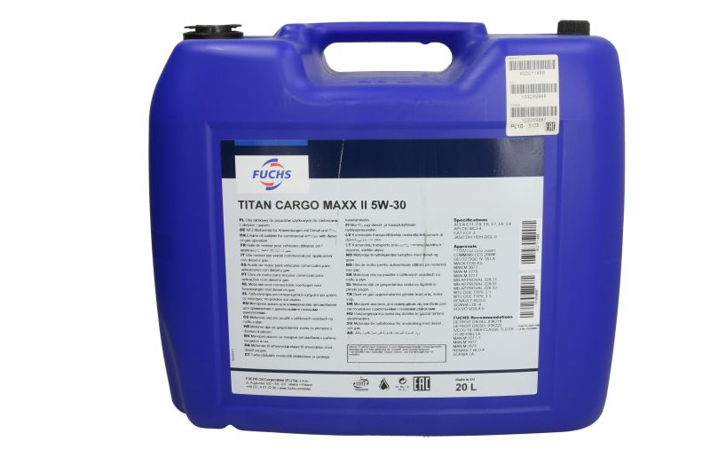 FUCHS TITAN C.MAXX II 5W30 20L