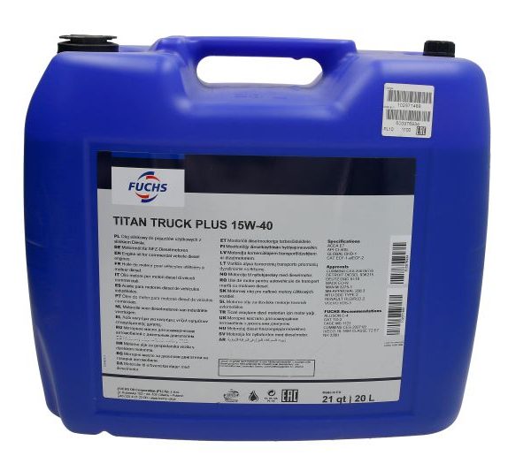 FUCHS TITAN TRUCK PLUS 15W40 20