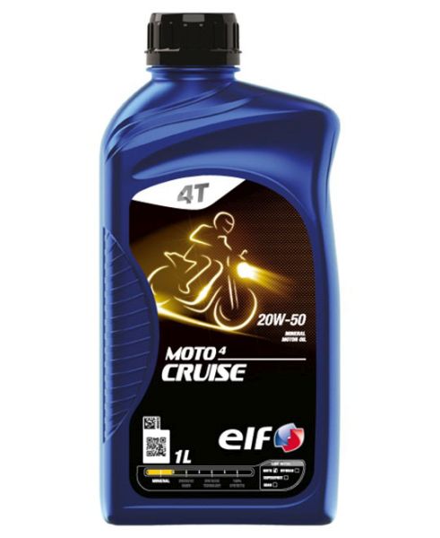 ELF MOTO 4 CRUISE 20W50 1L
