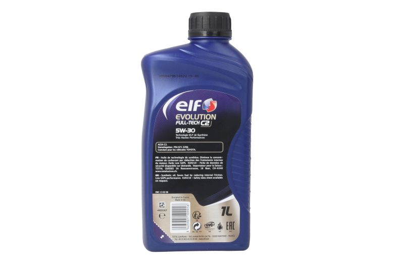 ELF EVO FULLTECH C2 5W30 1L - imagine 2