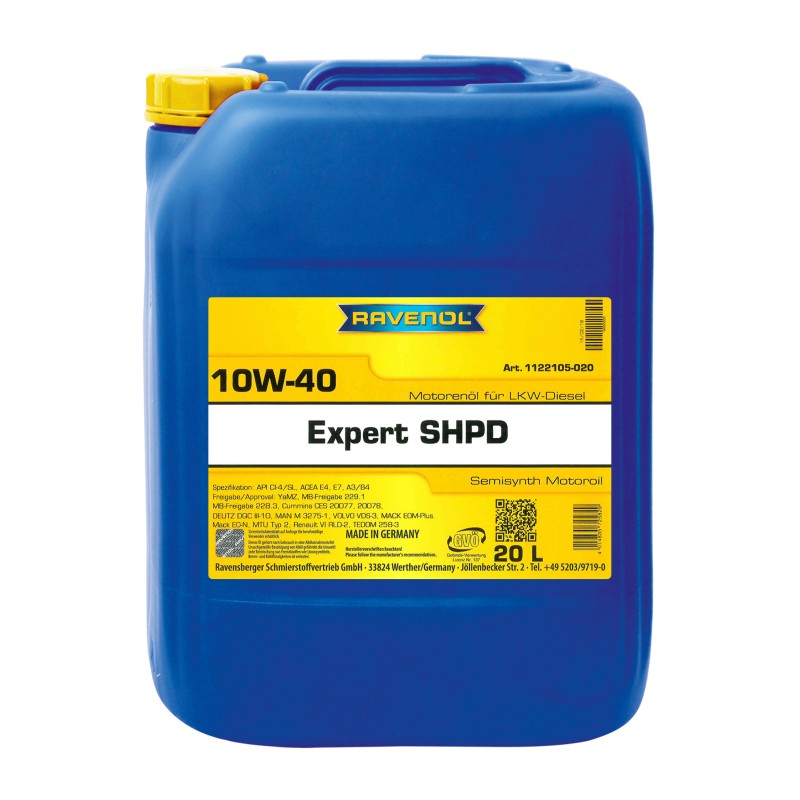 RAVENOL RAV EXPERT SHPD 10W-40 20L