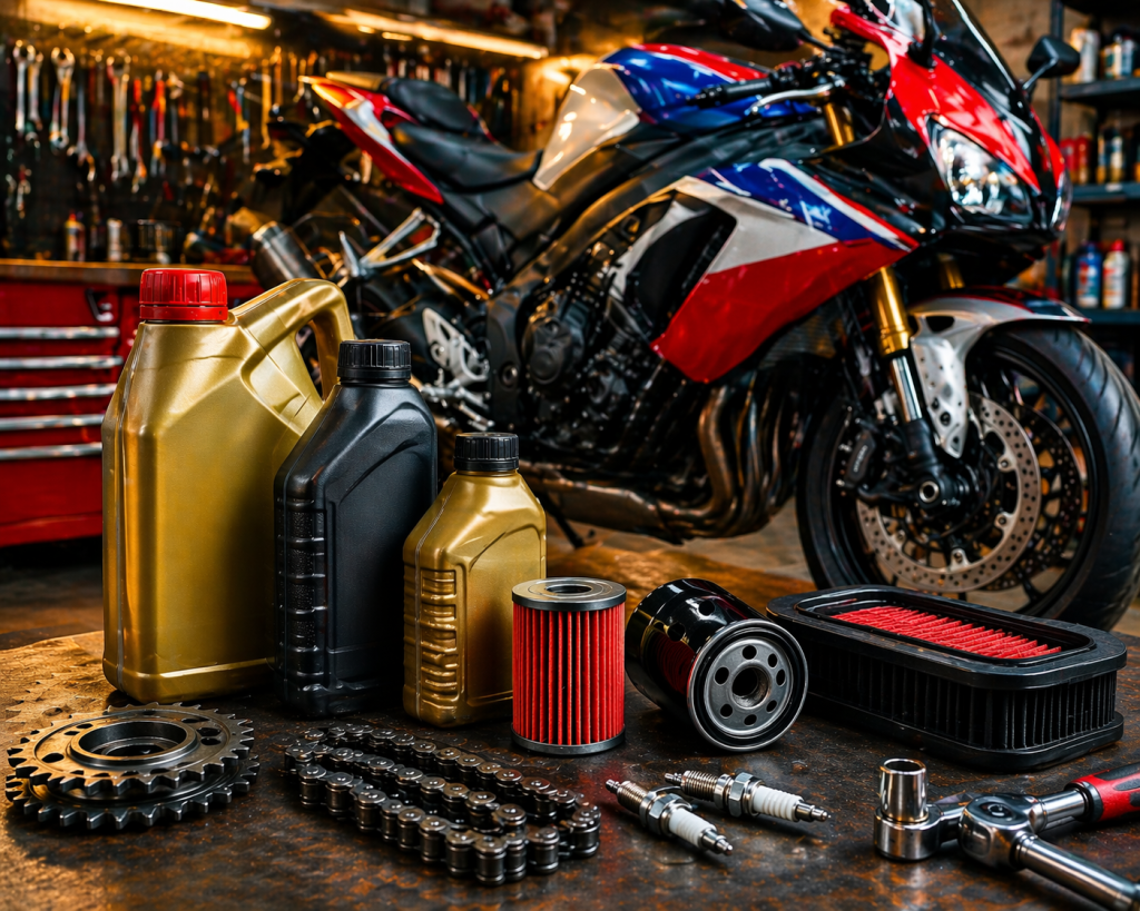Ghid piese si uleiuri motociclete MMR-MOTO
