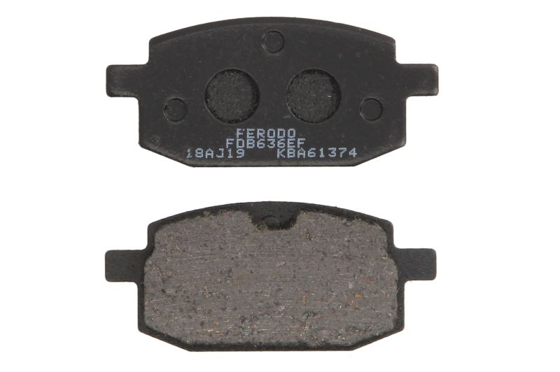 Set plăcuţe frână faţă/spate FERODO (FDB636EF)
