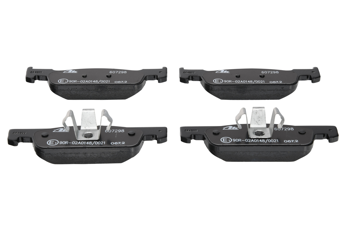 Set plăcuţe frână faţă ATE (607298) - imagine 2