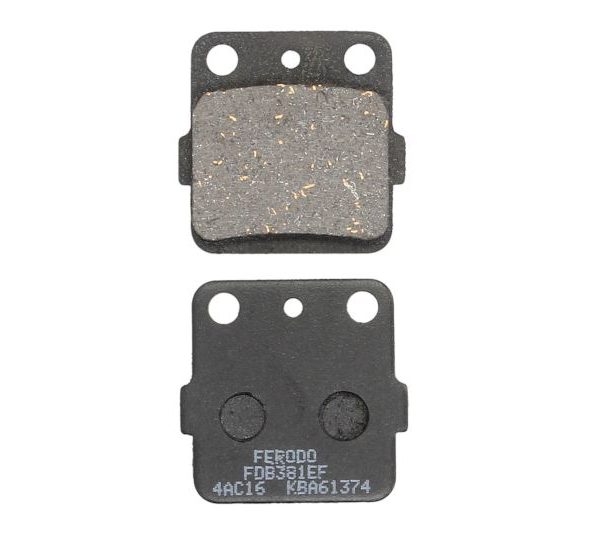 Set plăcuţe frână faţă/spate FERODO (FDB381EF)
