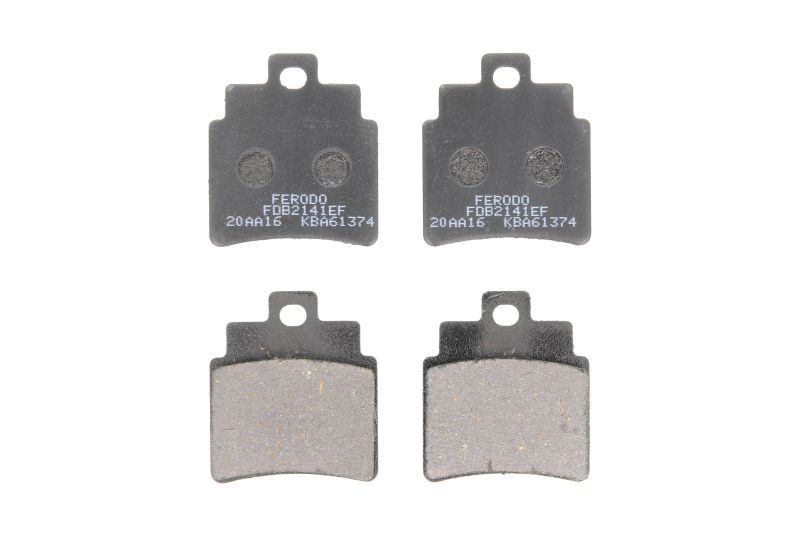 Set plăcuţe frână faţă/spate FERODO (FDB2141EF)