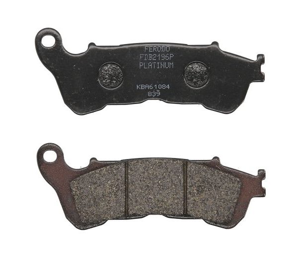 Set plăcuţe frână faţă/spate FERODO (FDB2196P)