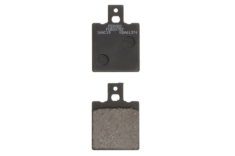 Set plăcuţe frână faţă/spate FERODO (FDB207EF)