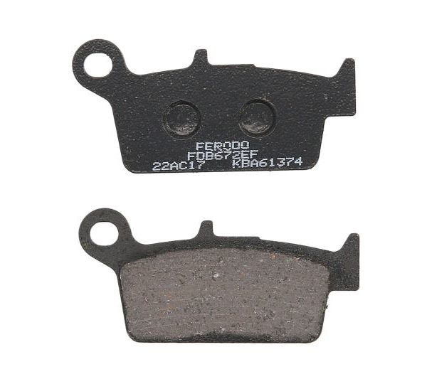 Set plăcuţe frână faţă FERODO (FDB672EF)