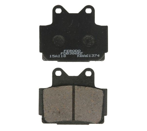 Set plăcuţe frână faţă/spate FERODO (FDB386EF)