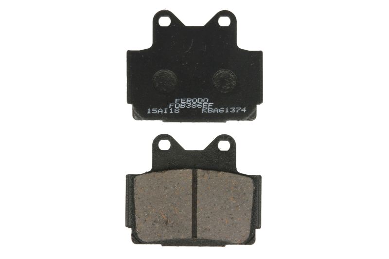 Set plăcuţe frână faţă/spate FERODO (FDB386EF)