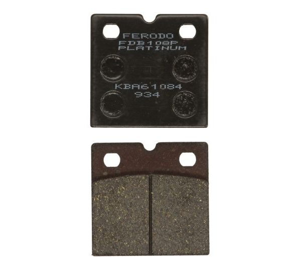 Set plăcuţe frână faţă/spate FERODO (FDB108P)