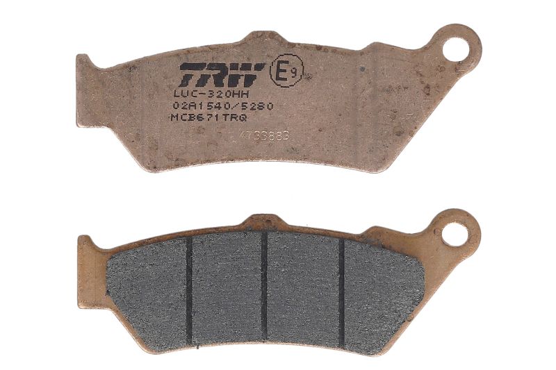 Set plăcuţe frână spate TRW (MCB671TRQ)