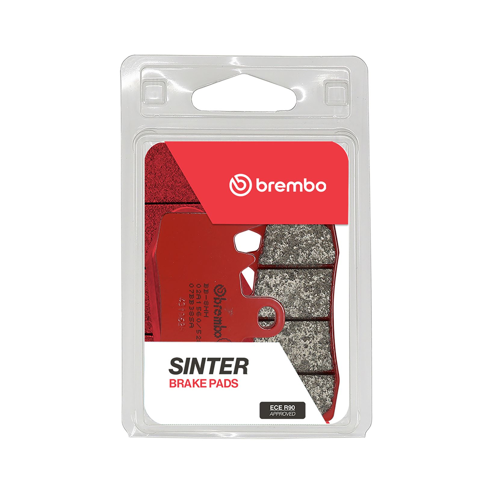 Set plăcuţe frână faţă/spate BREMBO (07BB38SA) - imagine 2