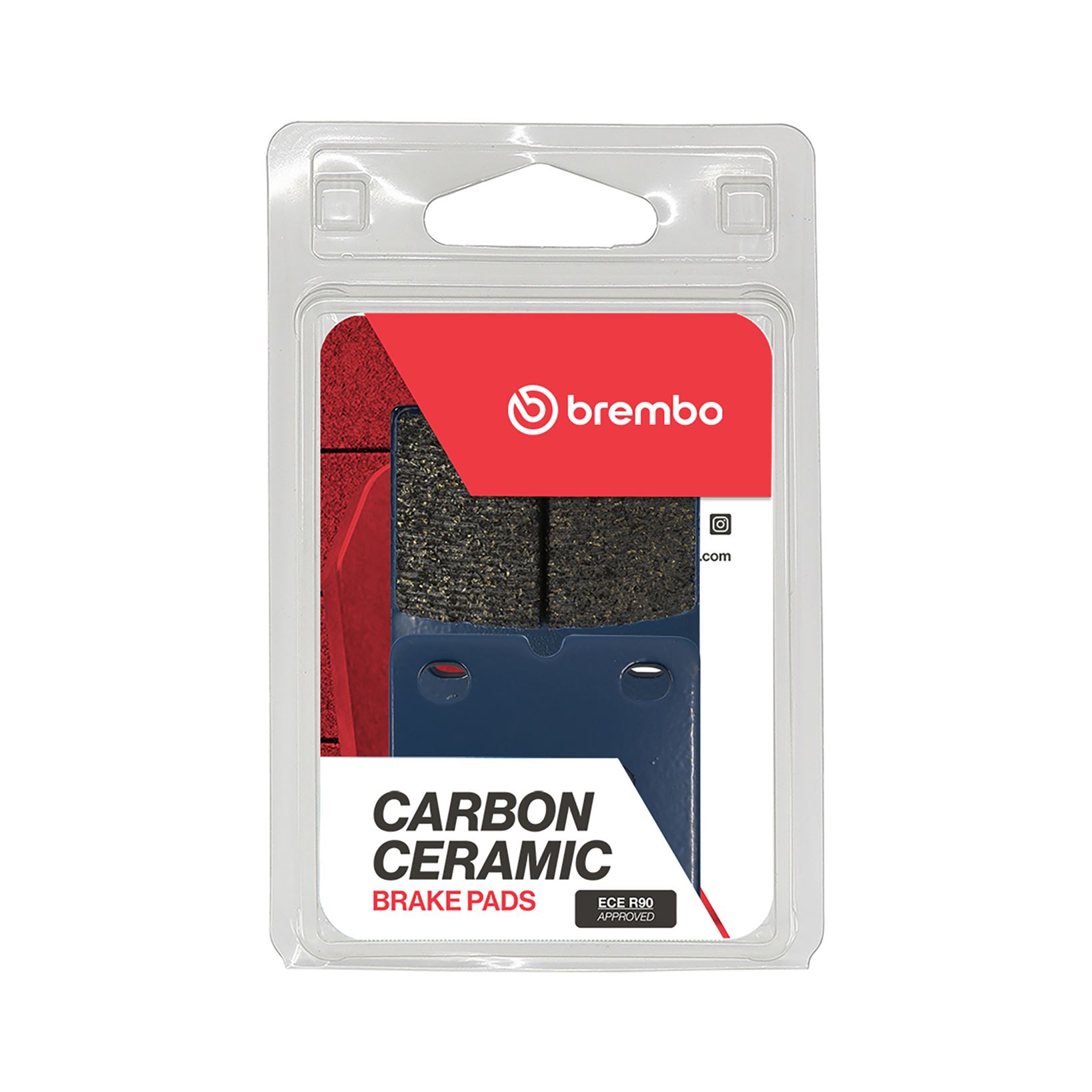 Set plăcuţe frână faţă/spate BREMBO (07BB1408) - imagine 2