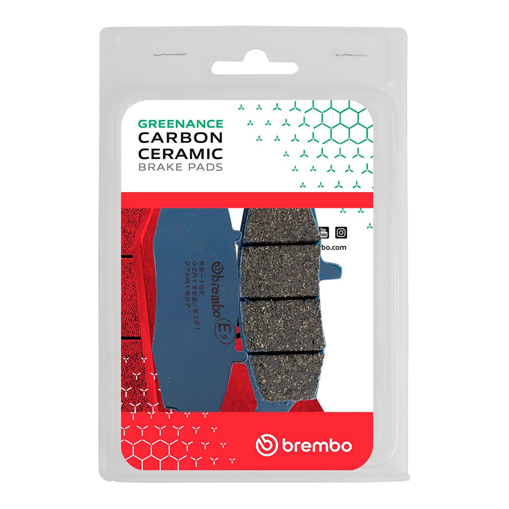 Set plăcuţe frână faţă BREMBO (07KA1907) - imagine 2