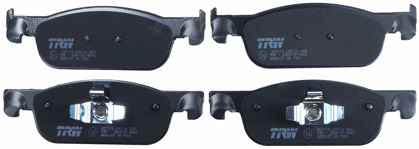 Set plăcuţe frână faţă TRW (GDB2157) - imagine 4