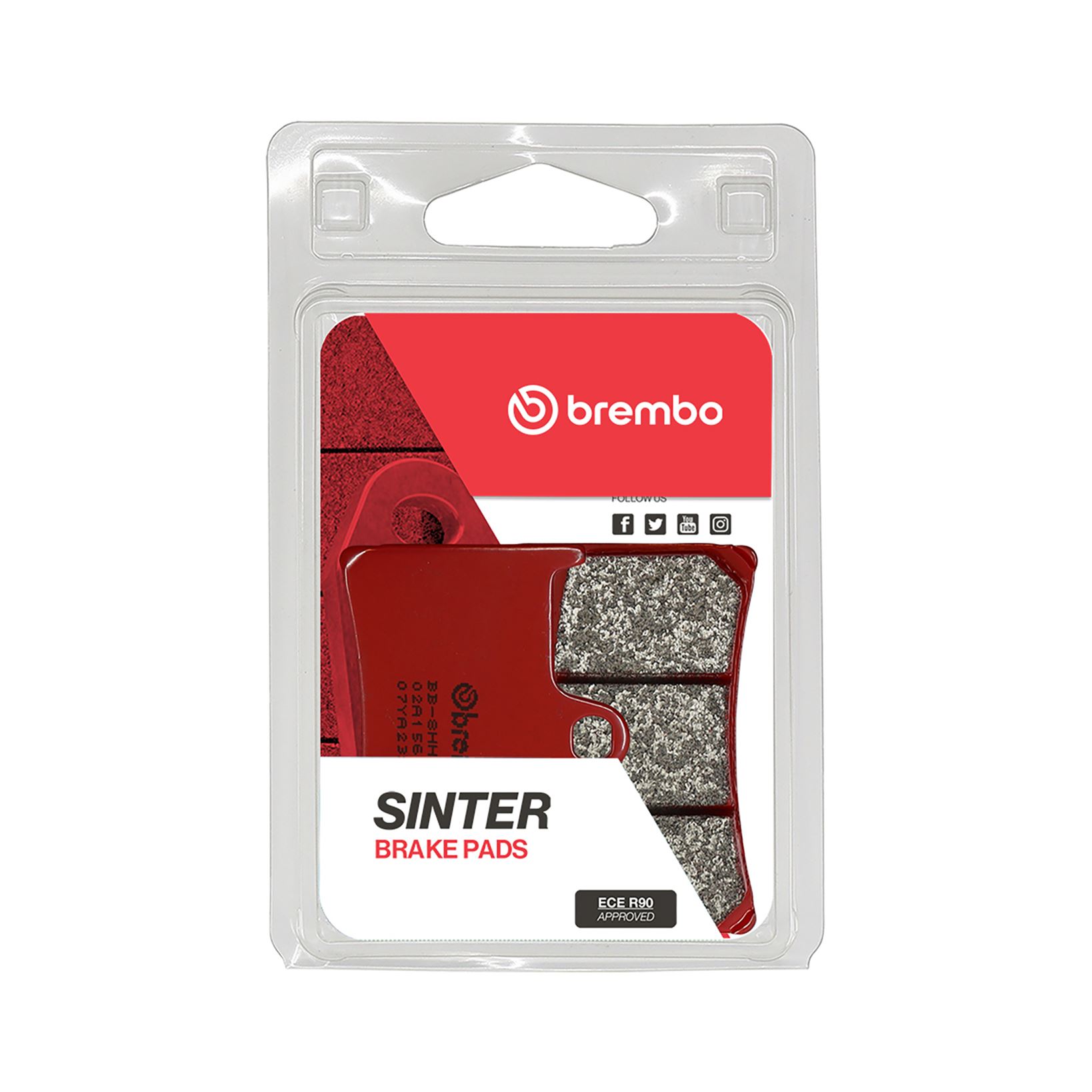 Set plăcuţe frână faţă BREMBO (07YA23SA) - imagine 2