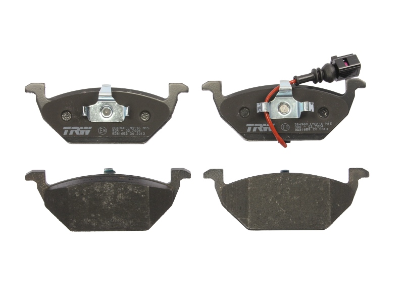 Set plăcuţe frână faţă TRW (GDB1658)