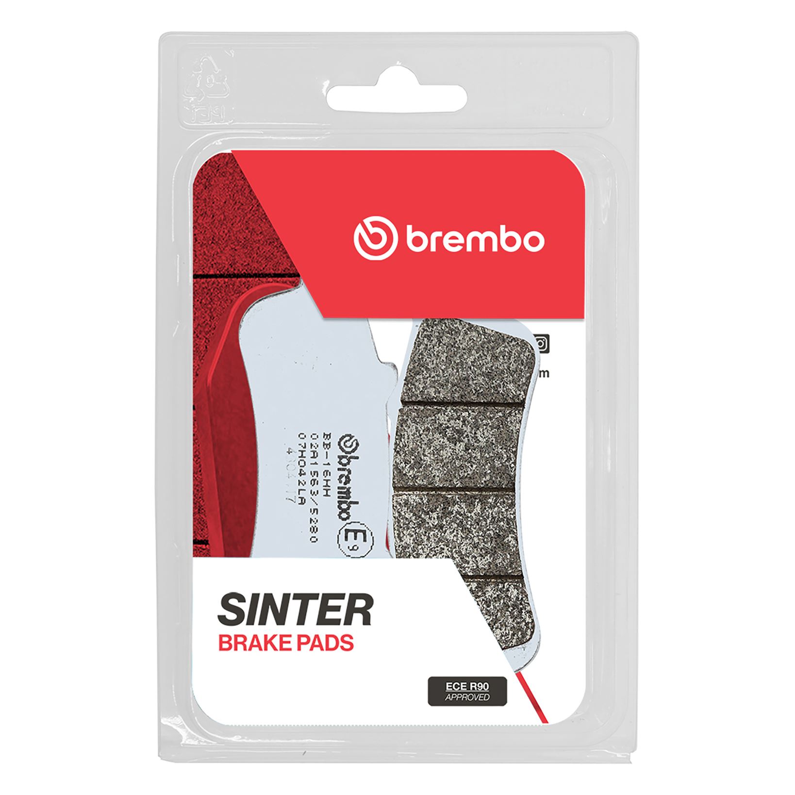 Set plăcuţe frână faţă BREMBO (07HO42LA) - imagine 2