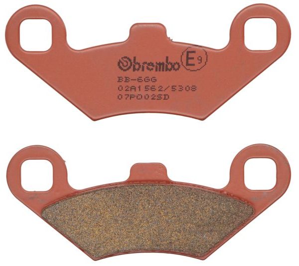 Set plăcuţe frână faţă/spate BREMBO (07PO02SD)