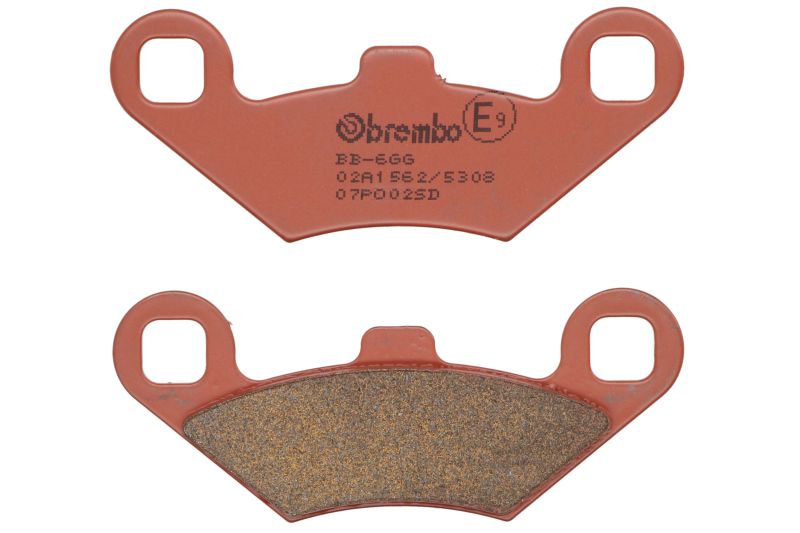 Set plăcuţe frână faţă/spate BREMBO (07PO02SD)