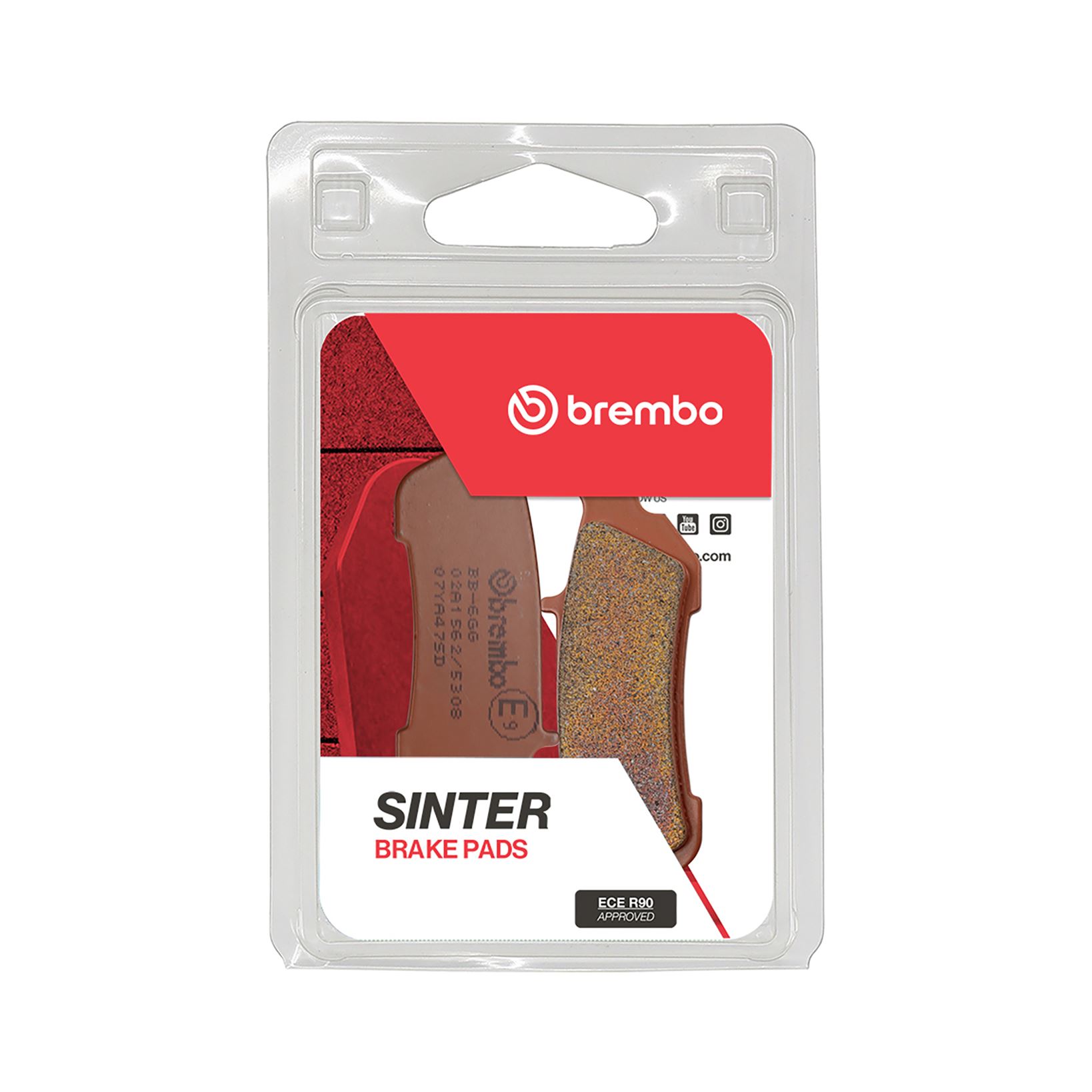 Set plăcuţe frână faţă BREMBO (07YA47SD) - imagine 2