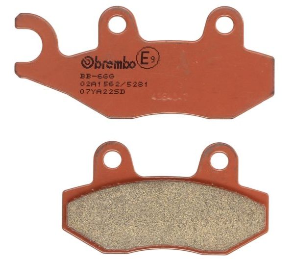 Set plăcuţe frână faţă/spate BREMBO (07YA22SD)