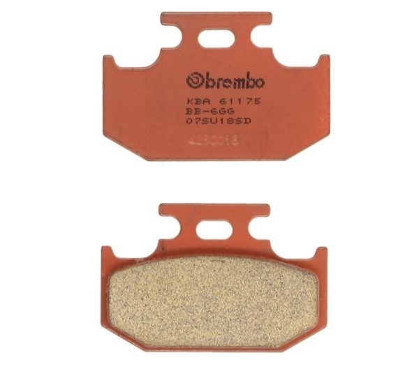 Set plăcuţe frână spate BREMBO (07SU18SD)