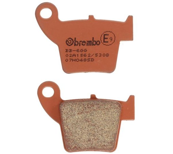Set plăcuţe frână faţă/spate BREMBO (07HO48SD)