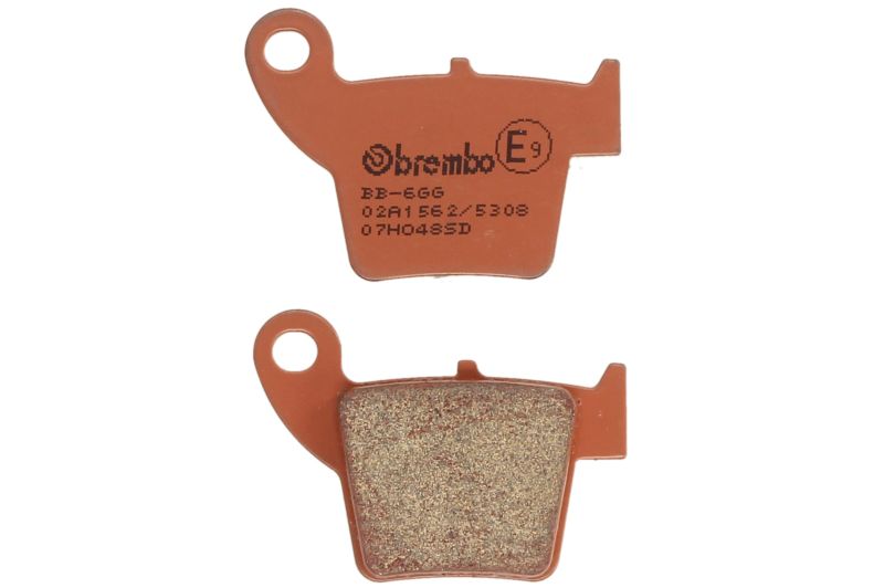 Set plăcuţe frână faţă/spate BREMBO (07HO48SD)