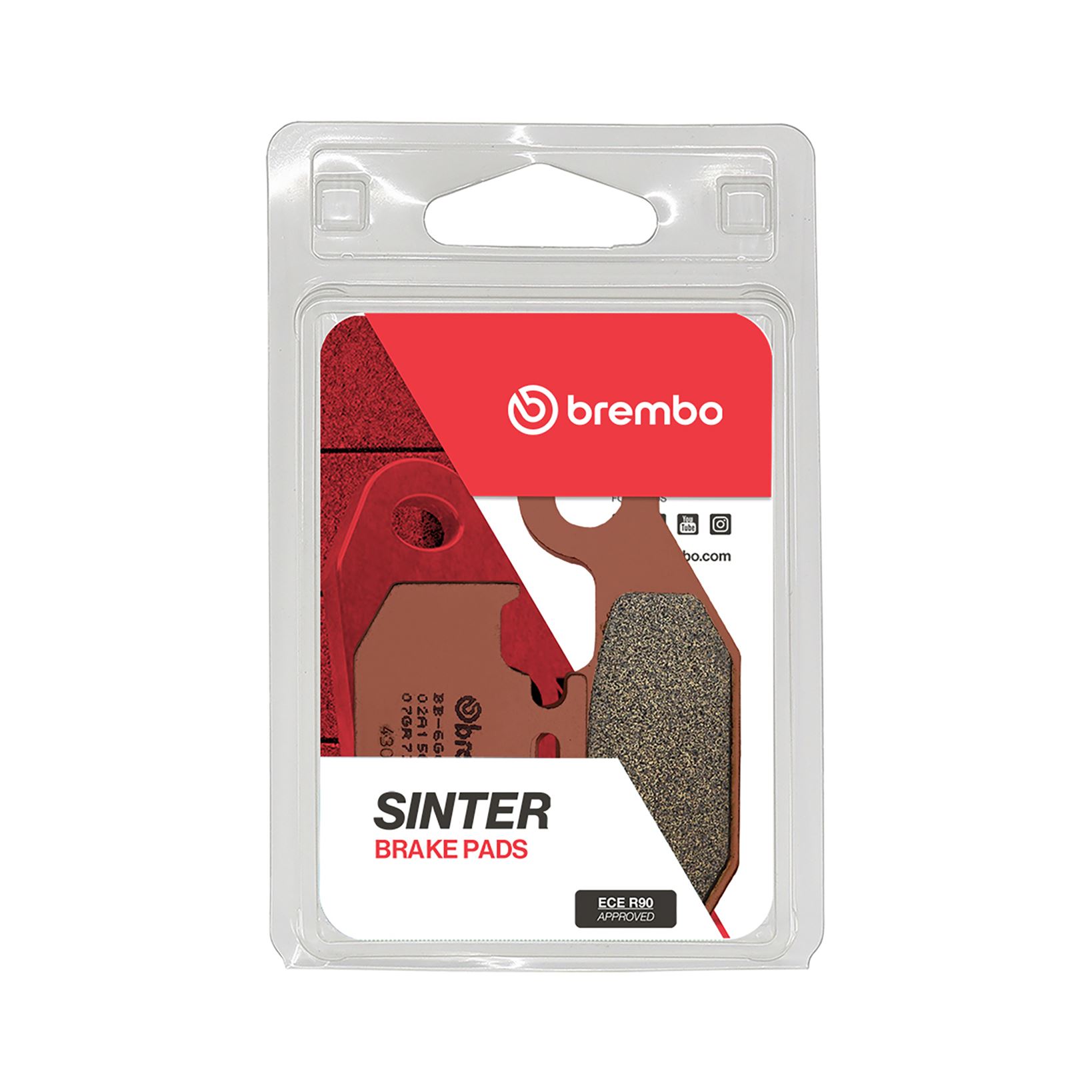 Set plăcuţe frână faţă BREMBO (07GR73SD) - imagine 2