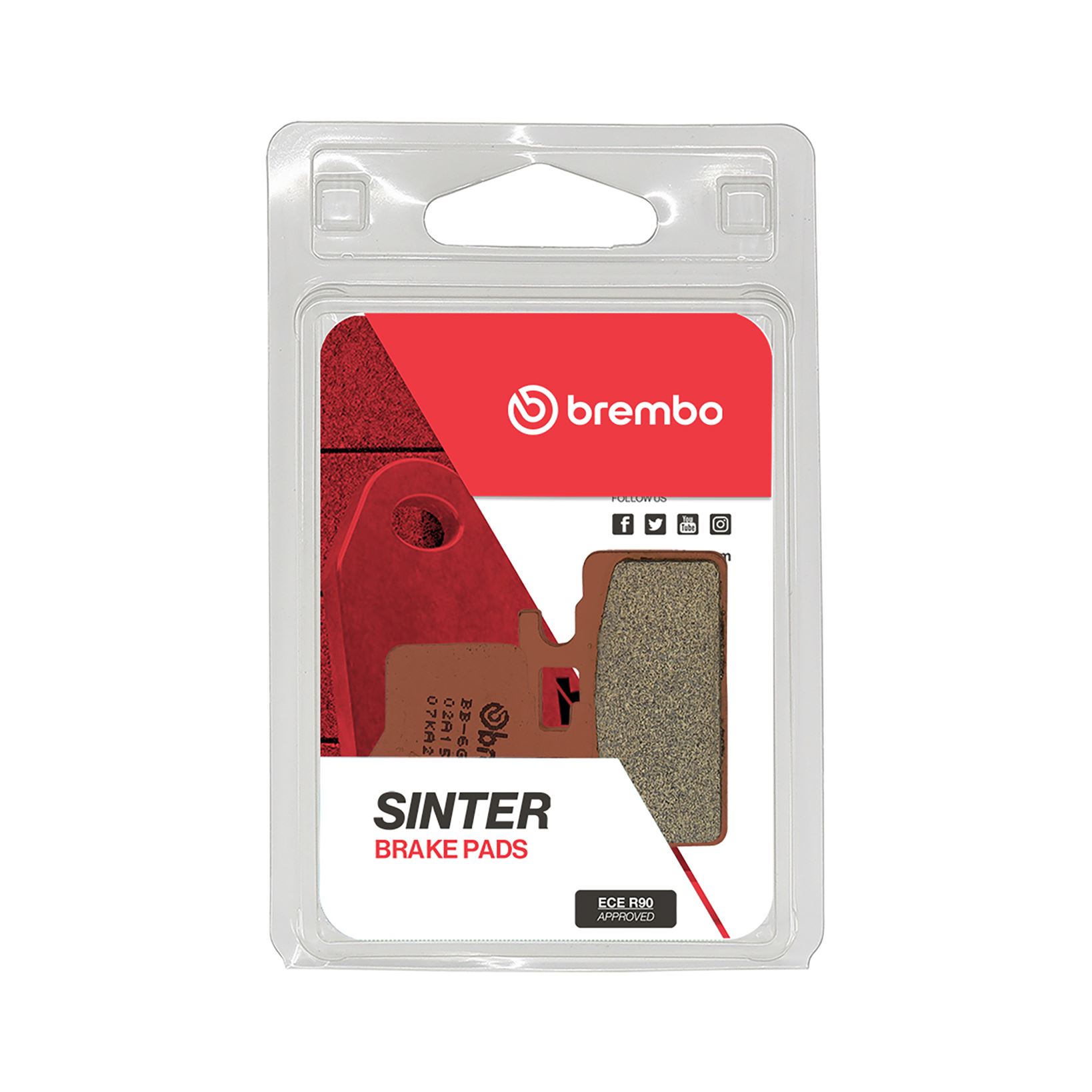 Set plăcuţe frână faţă BREMBO (07KA27SD) - imagine 2