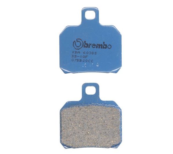 Set plăcuţe frână faţă/spate BREMBO (07BB20CC)
