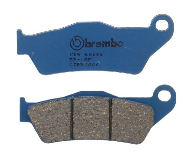 Set plăcuţe frână faţă/spate BREMBO (07BB04CC)