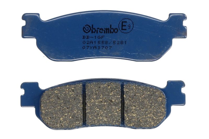 Set plăcuţe frână faţă/spate BREMBO (07YA3707)