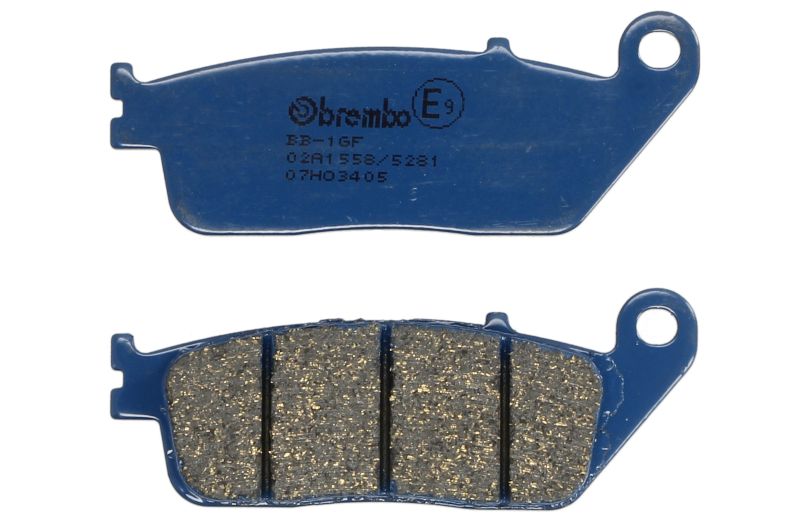 Set plăcuţe frână faţă/spate BREMBO (07HO3405)