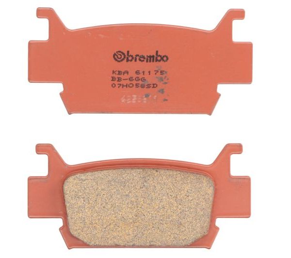 Set plăcuţe frână faţă/spate BREMBO (07HO58SD)