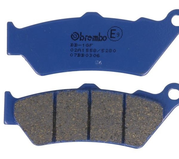 Set plăcuţe frână faţă/spate BREMBO (07BB0306)
