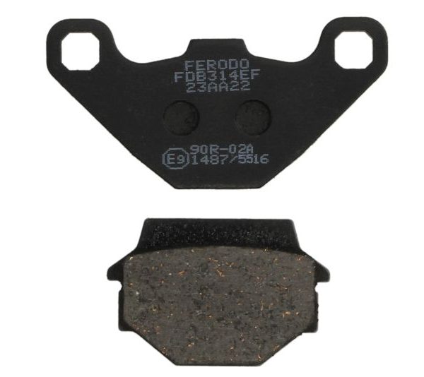 Set plăcuţe frână faţă/spate FERODO (FDB314EF)