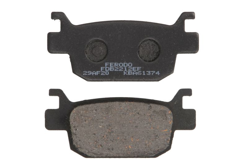 Set plăcuţe frână faţă/spate FERODO (FDB2212EF)