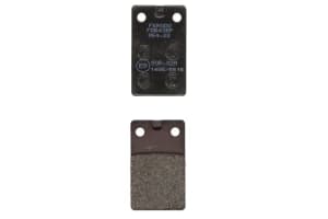 Set plăcuţe frână faţă FERODO (FDB436P)