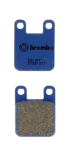 Set plăcuţe frână faţă/spate BREMBO (07BB12TT)