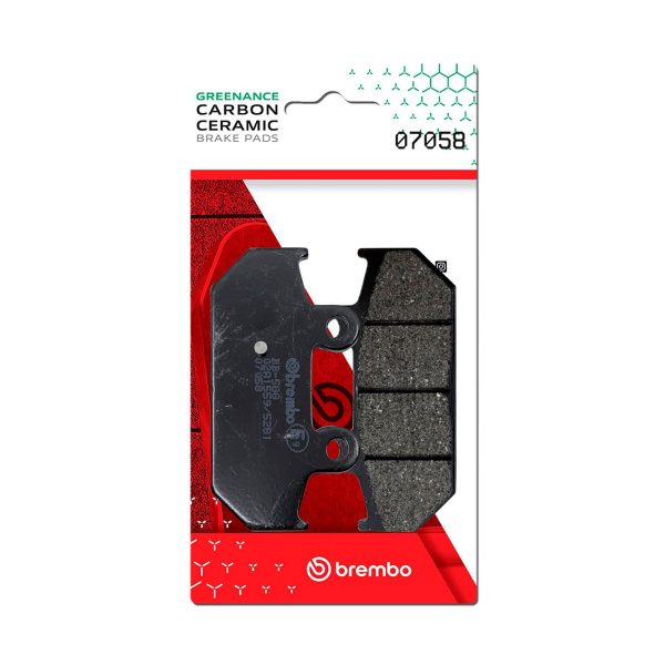 Set plăcuţe frână spate BREMBO (07058)