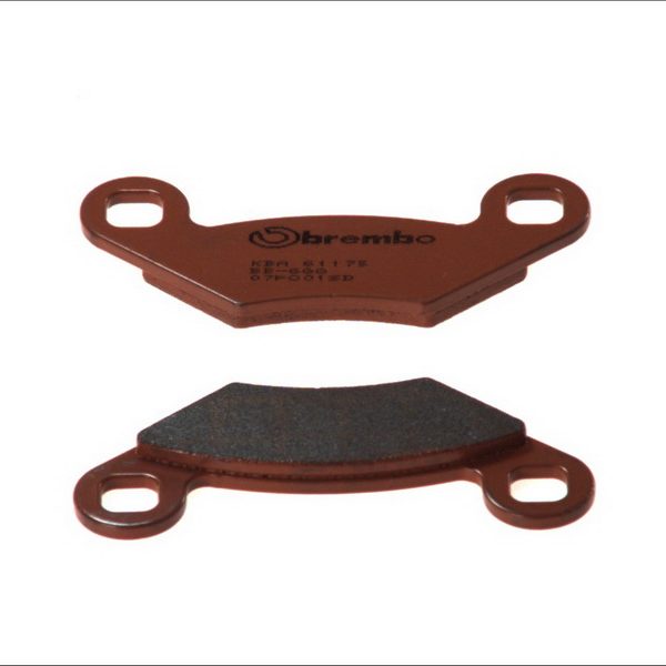 Set plăcuţe frână faţă/spate BREMBO (07PO01SD)