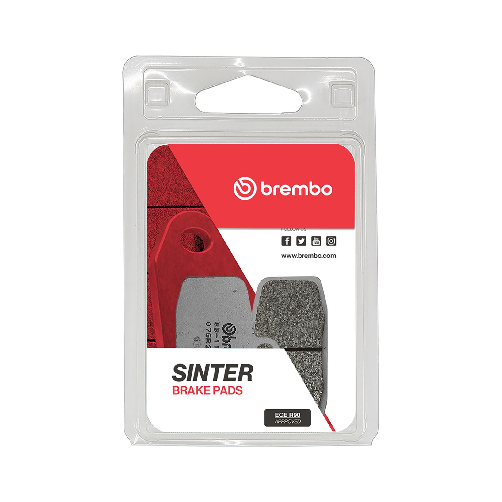 Set plăcuţe frână faţă BREMBO (07GR20SX) - imagine 2
