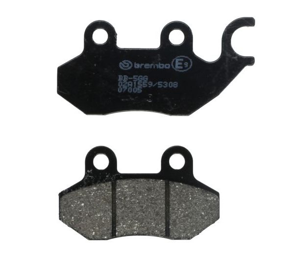 Set plăcuţe frână faţă/spate BREMBO (07005)
