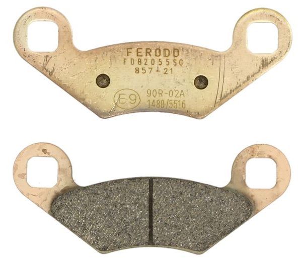 Set plăcuţe frână faţă/spate FERODO (FDB2055SG)