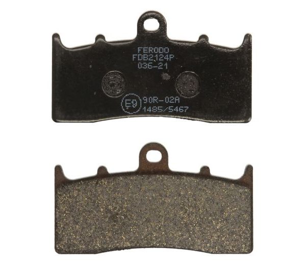 Set plăcuţe frână faţă FERODO (FDB2124P)